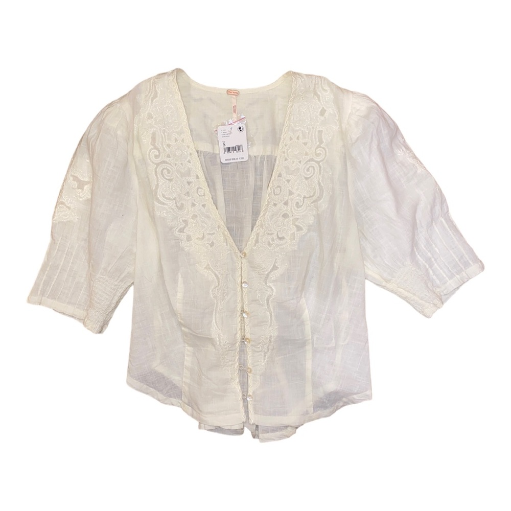 FP Laurie Blouse Bones
